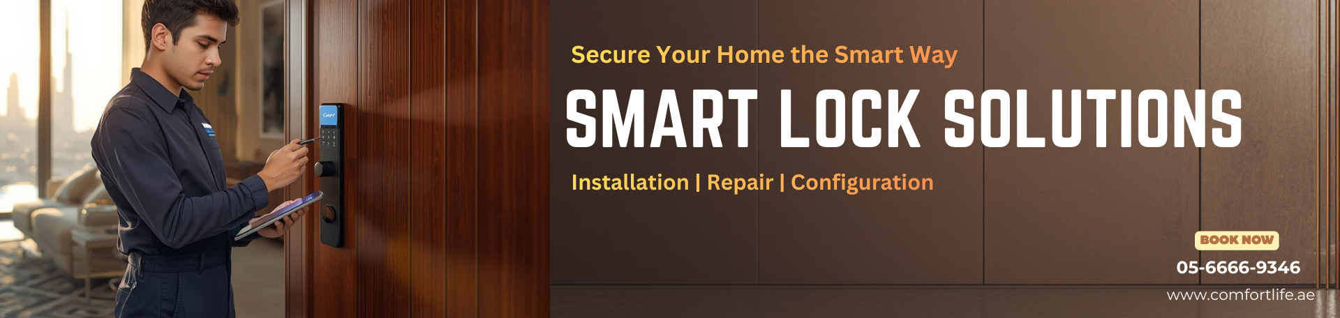 Smart lock installation