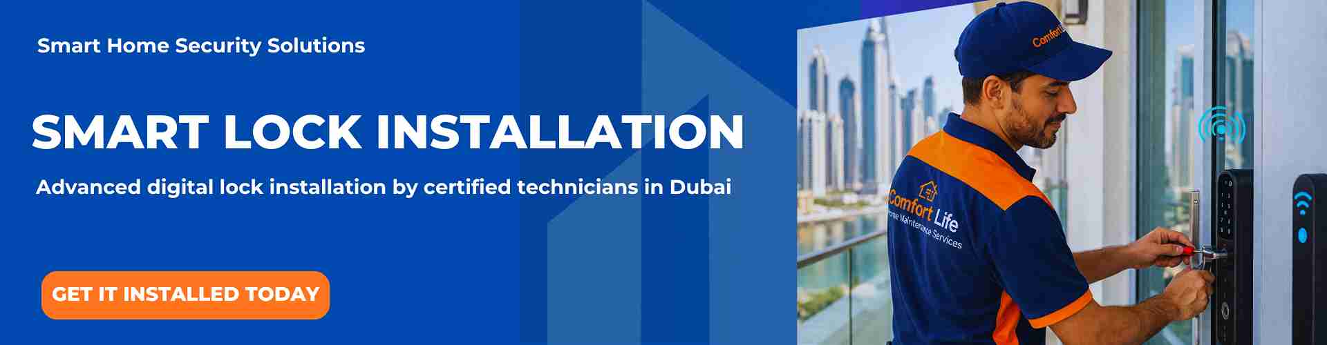 Smart lock installation