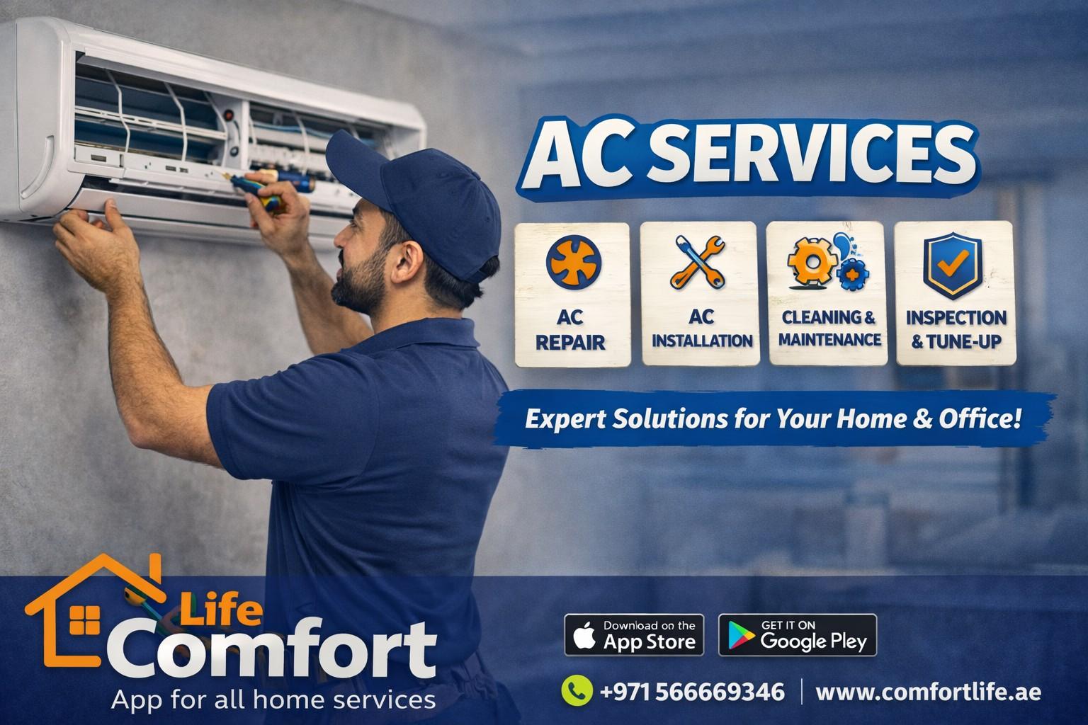 AC Services That Keep Your Home Comfortable All Year