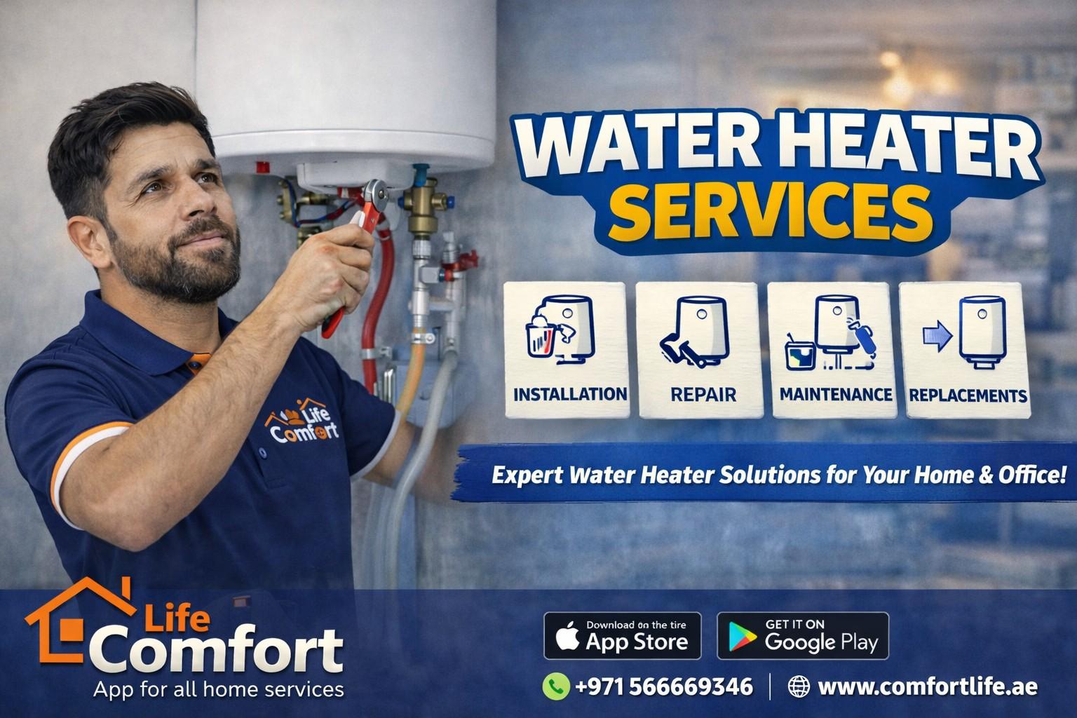 Water Heater Services for Safe and Reliable Hot Water