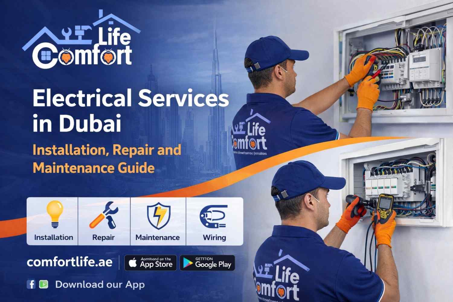 Electrical Services in Dubai: Installation, Repair and Maintenance Guide