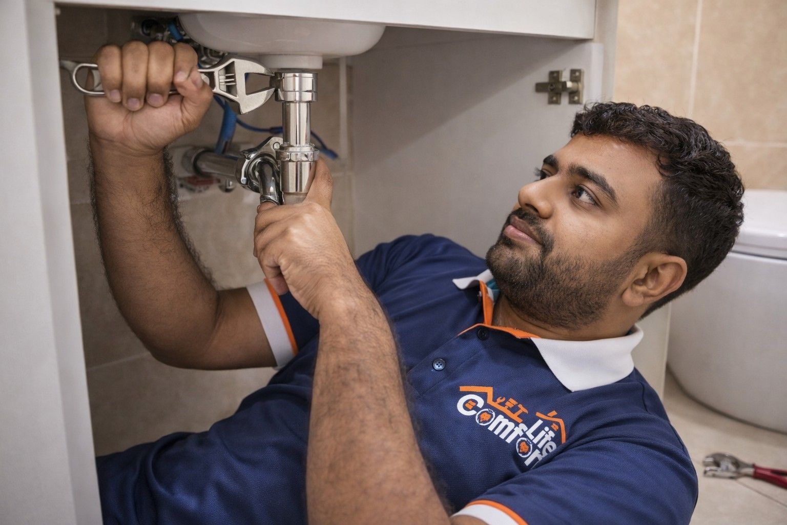 Hourly Plumber Service – 100 AED