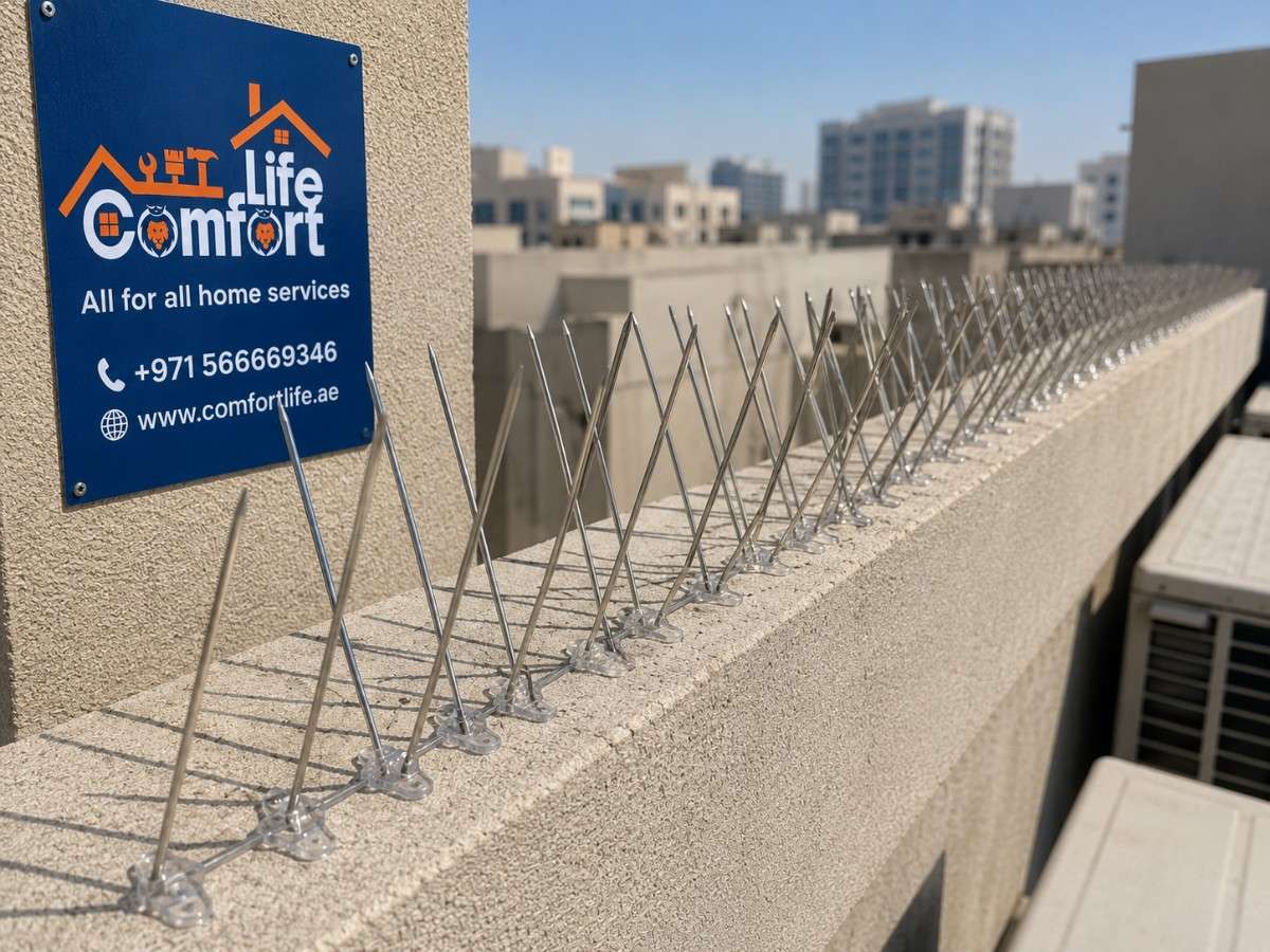 Bird Spikes Installation Up to 10 Meters