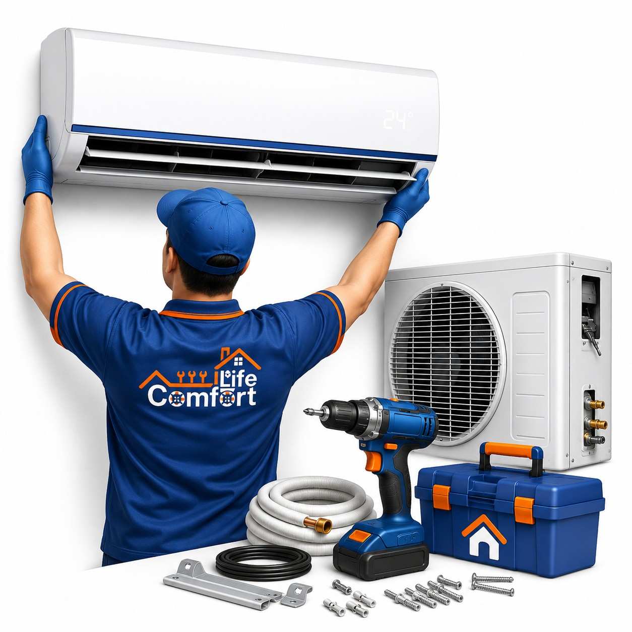 Split Ac Installtion
