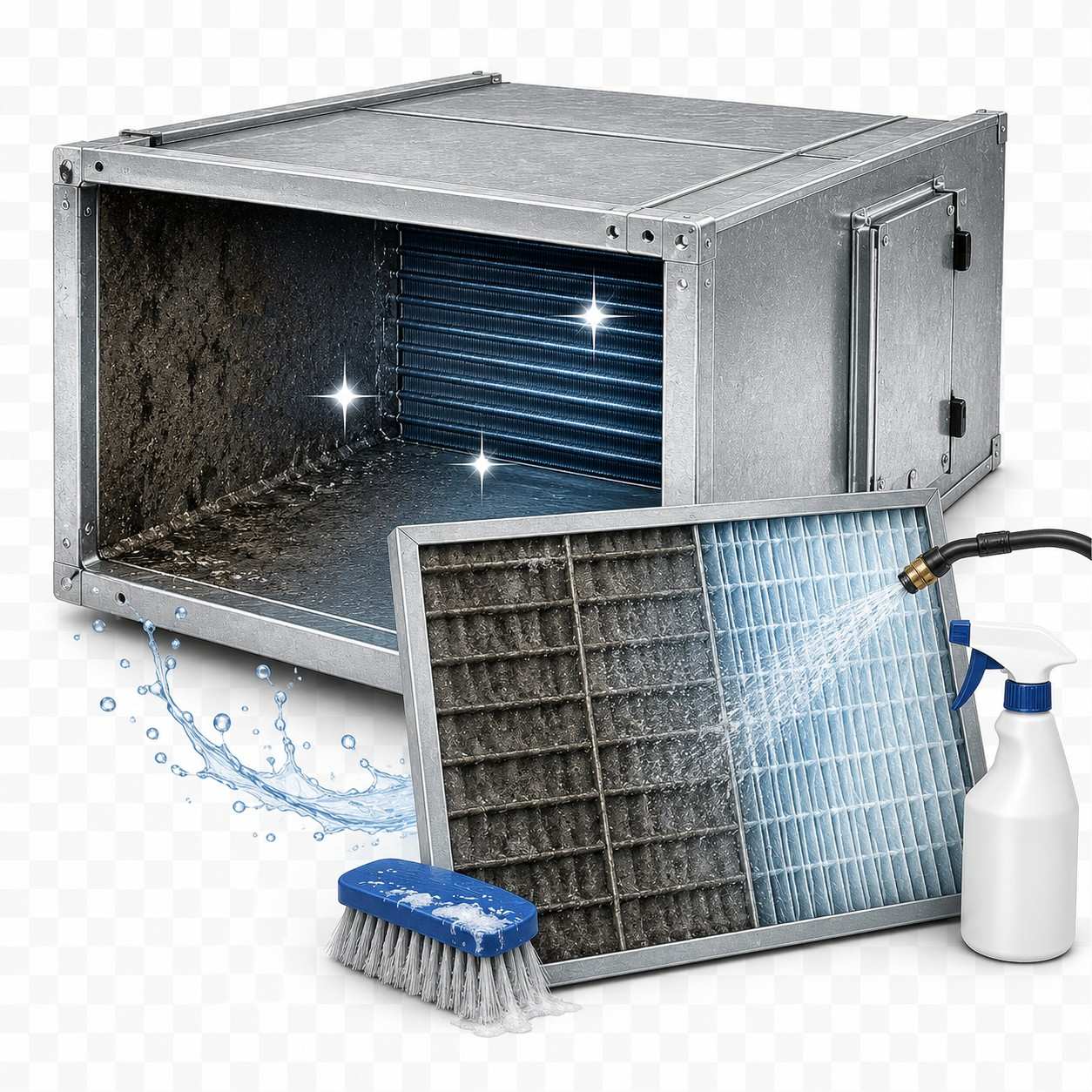 Duct and Filter Deep Cleaning