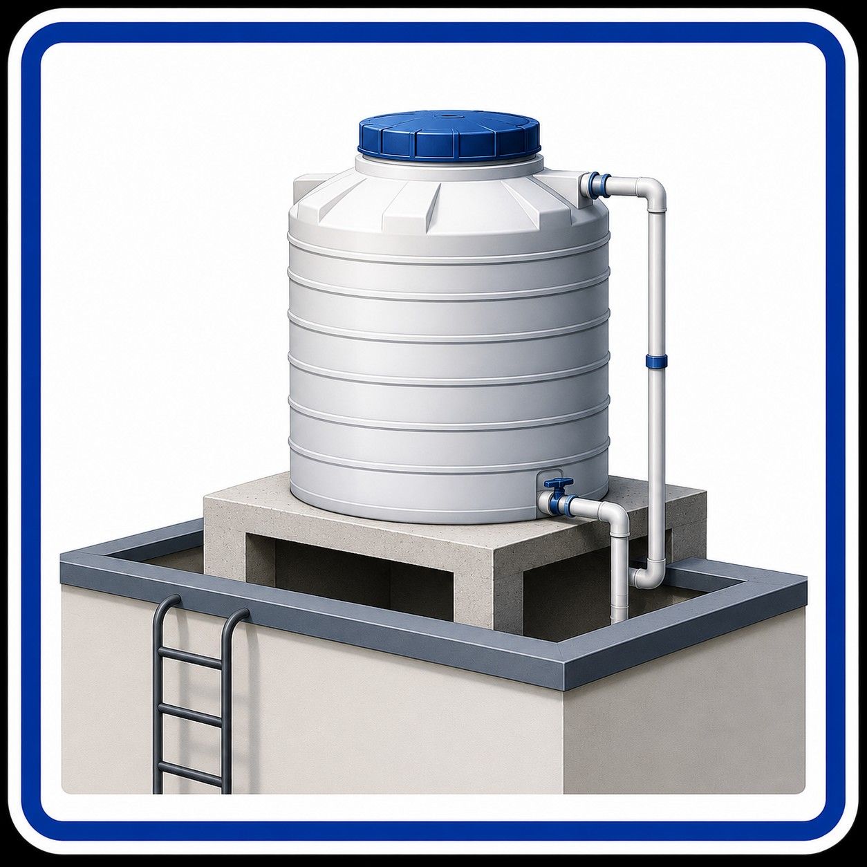 Roof Tank Cleaning