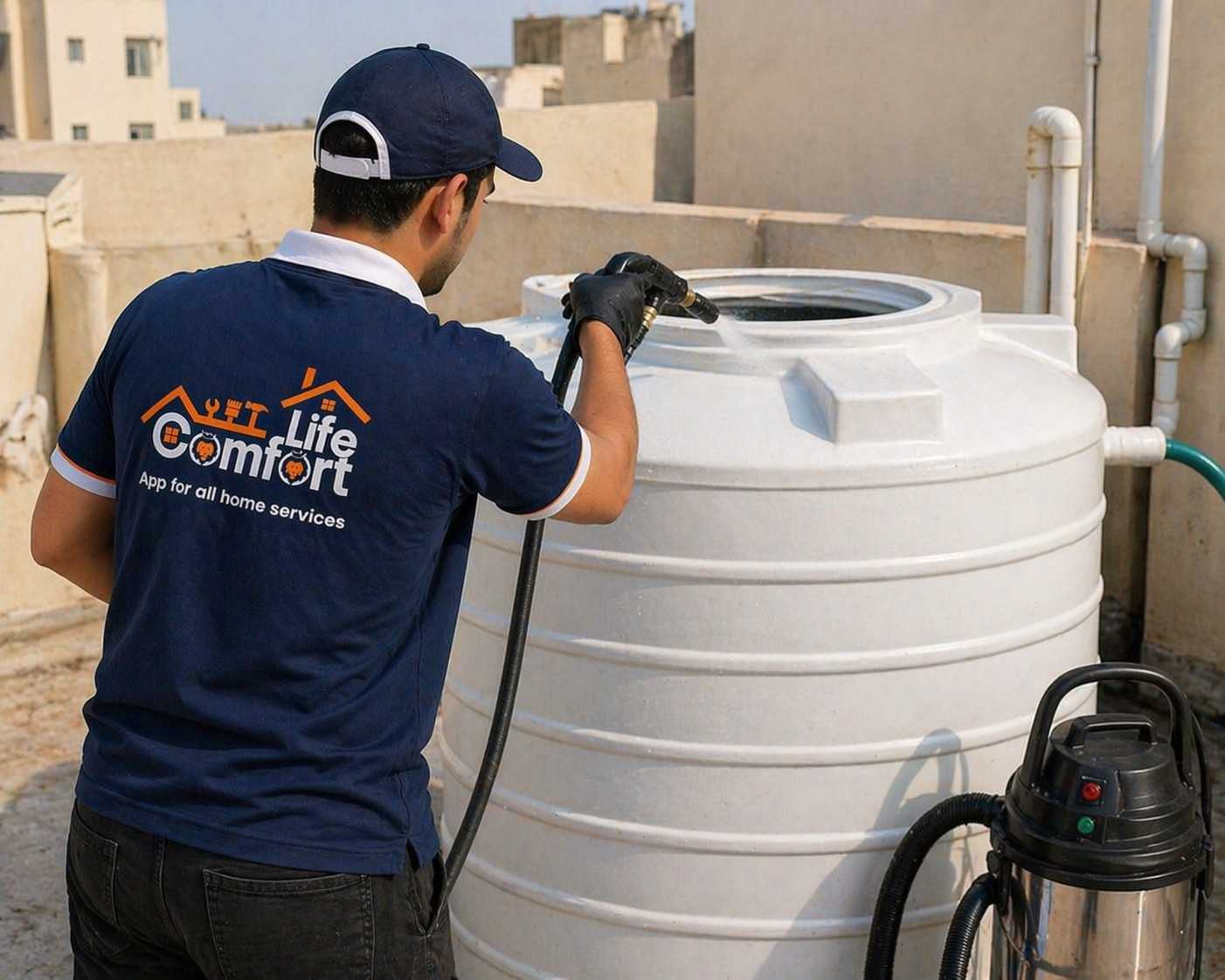 Water Tank Cleaning in Dubai